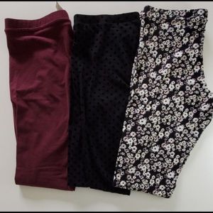 Bundle of 3 LC Lauren Conrad leggings